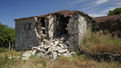 Parte trasera de la fachada de Fres