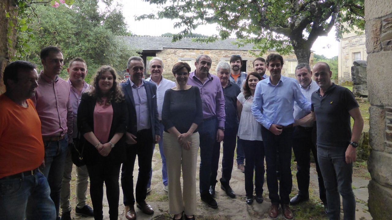 Una feria que va a m�s.Romer�a de Anova el a�o pasado en el parque de Galeras con motivo del 25 de xullo