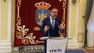 El alcalde de Ferrol, Ángel Mato, en la comparecencia de ayer ante la prensa