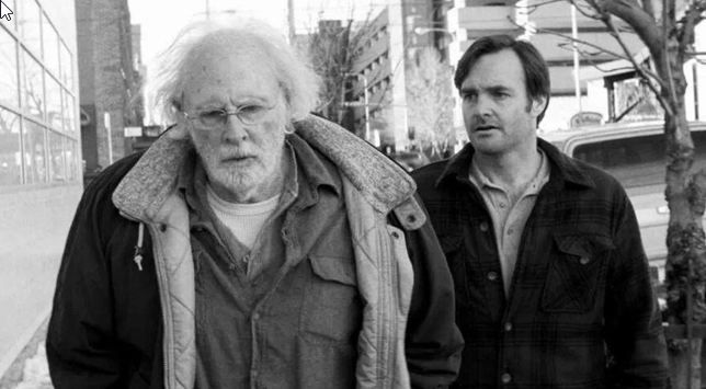 Bruce Dern y Will Forte en una secuencia de �Nebraska�