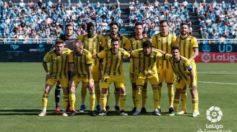 Once inicial del Oviedo ante el UD Ibiza