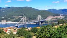 Imagen del puente de Rande, cuya ampliacin se aprob en el 2011.