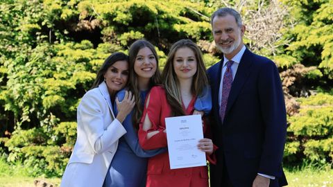Graduaci�n de la Princesa de Asturias en mayo del 2023