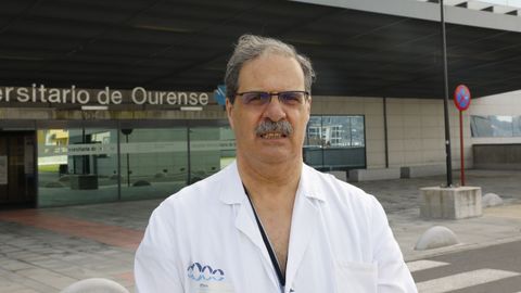 Javier Cid, jefe de servicio de la uci de Complexo Hospitalario de Ourense