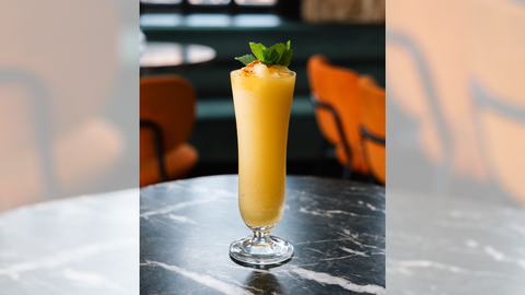 Un daiqui de mango hecho en Mala Sa�a