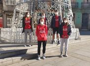 Los nadadores de ADFogar en Pontevedra