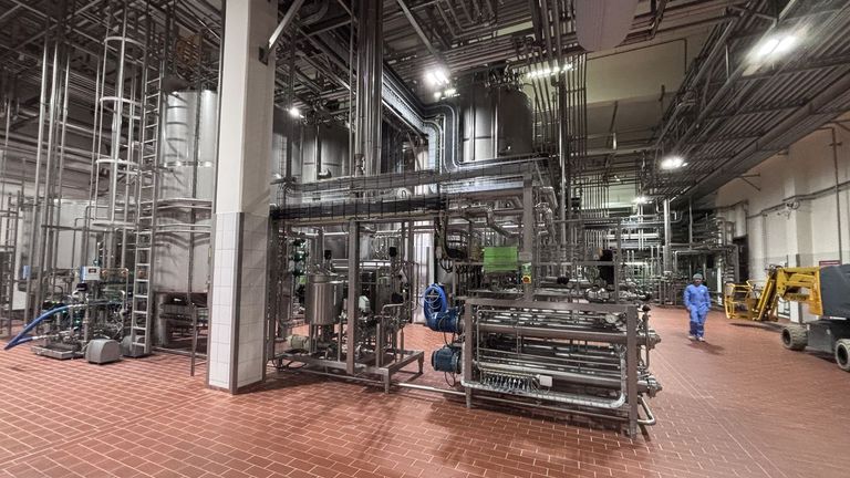 Planta de fabricación de la cooperativa polaca