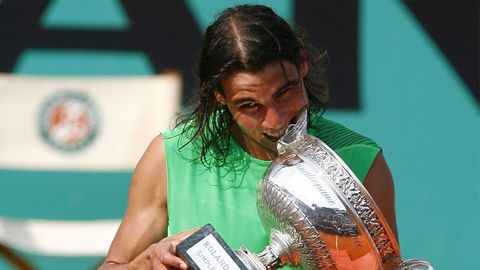 Federer fue también su víctima tras su cuarta final en el año 2008