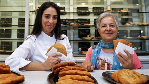 Uno de los locales de la ruta es A Tapa do Barril con las famosas, a su pesar, empanadillas veganas. 