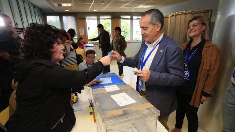 El candidato por el PP a la alcalda de Lugo, Ramn Carballo