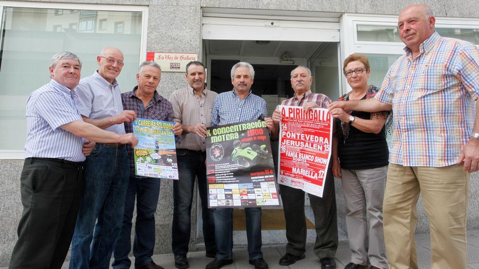 El corte del Cami�o Franc�s es en la R�a do Peregrino. 