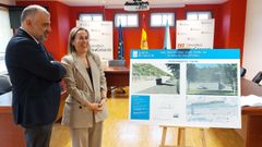 La conselleira Ethel Vázquez presentó el proyecto en el Concello de Oza-Cesuras