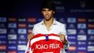 El Atlético de Madrid presenta a su nuevo jugador, Joao Félix