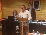 ...El presidente de los afectados, Baltasar Cela, defiende la mocion