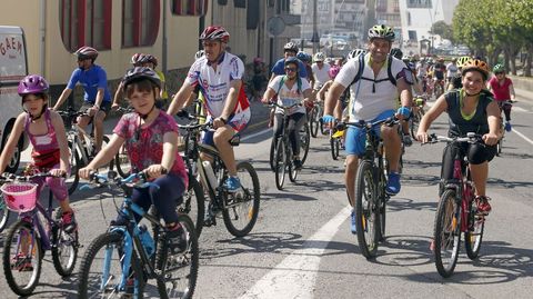 Dia de la bici en Ribeira