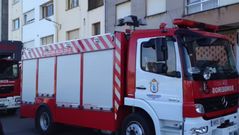Peque�o incendio en una vivienda de San Cibrao