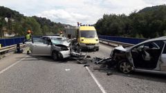 Accidente de tráfico en San Martín del Rey Aurelio el 10 de septiembre