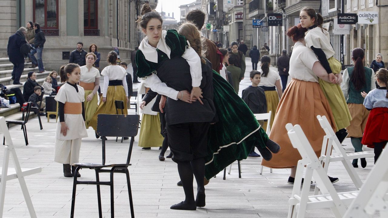 B�scate entre los asistentes al Cocido do Porco Celta.Palimoco Teatro representar� �Quen ocupa esta cadeira?�