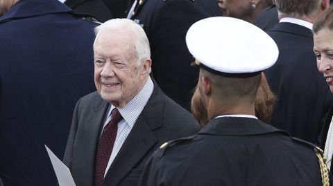 El expresidente estadounidense Jimmy Carter. 
