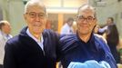 Don Gonzalo (izquierda) con Javier Figueiredo