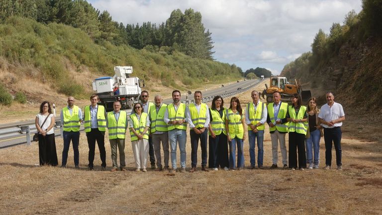 En marcha las obras de un nuevo tramo en la autovía Lugo-Sarria, con 37, 7 millones de presupuesto