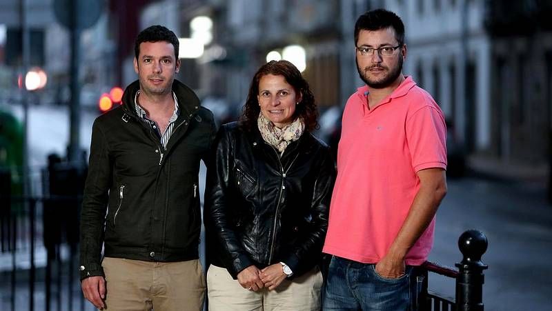 Los ganadores de cada categor�a recibieron al final de la prueba los trofeos en Augas Santas. 