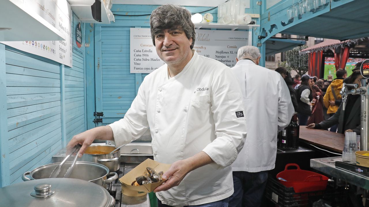 Restauracin de una pieza artstica de excepcional valor.Caita Brava, en la Feira do Nadal de Celanova.