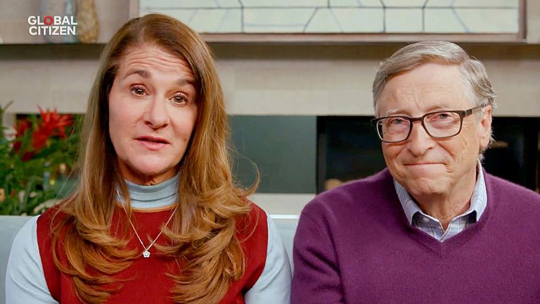 Melinda y Bill Gates