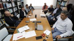 Reunin de los promotores del Manifiesto Burela