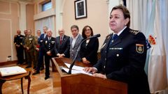 Estbaliz Palma jur el cargo de comisaria de Pontevedra a finales del 2018