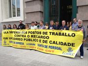 Concentraci�n de Correos en A Coru�a