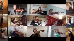 La OSPA y 56 bailadores se al�an para interpretar un fandango desde sus casas