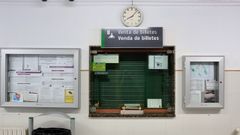 En la estacin de Sarria no hay venta personal de billetes desde abril