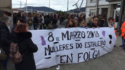 Concentracin frente a Navantia Ferrol