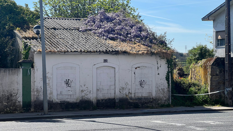 Imagen del inmueble deteriorado.