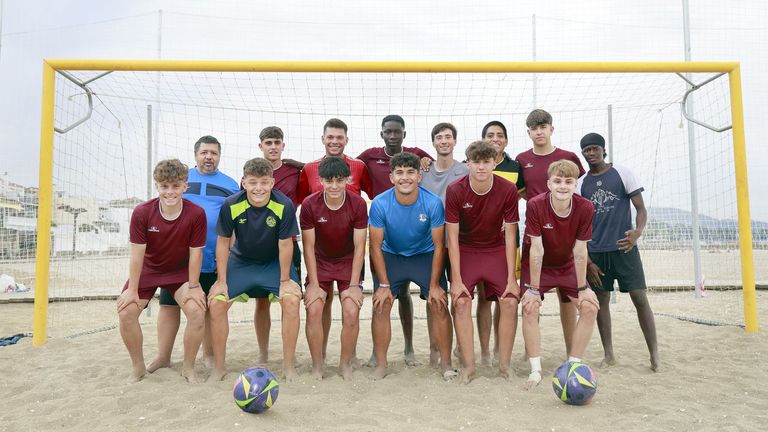 Talitrus F.P., a semente que aspira a facer agromar con forza o fútbol praia en Galicia