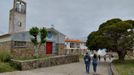 Visitantes en Curro, el ncleo principal de la isla de Ons