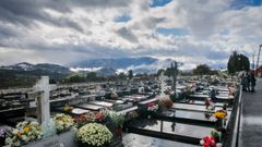 Vista general del cementerio del Salvador de Oviedo