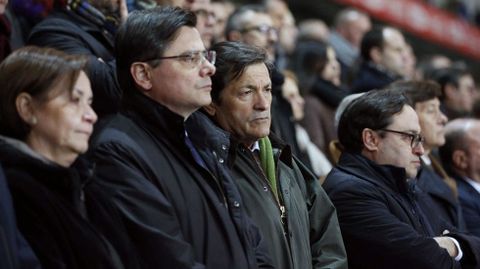 El estadio de El Molinn acoge el funeral por Enrique Castro  Quini , exjugador del Sporting, con las tribunas abiertas al pblico