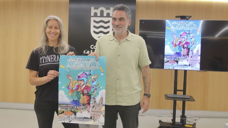 Itineranta leva once espectáculos en apenas tres días ás rúas de Pontevedra