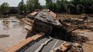 Destrozos de la dana en Aldea del Fresno