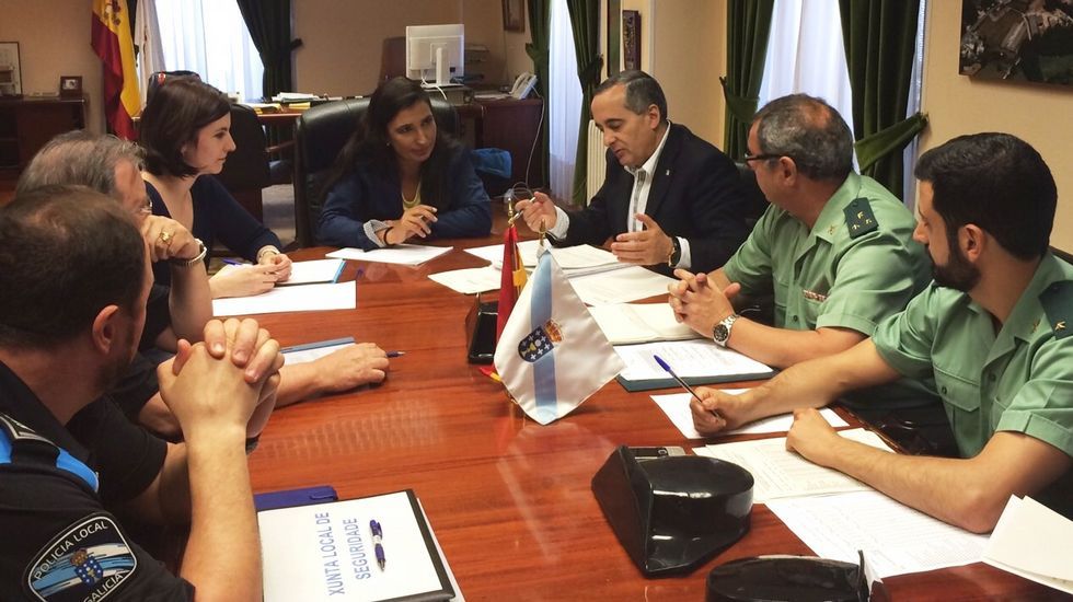 Los competidores disponen de un espacio para entrenar. 