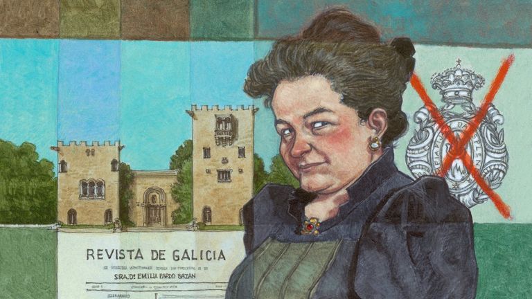 <span lang="gl">Emilia Pardo Bazán, escritora e intelectual</span>