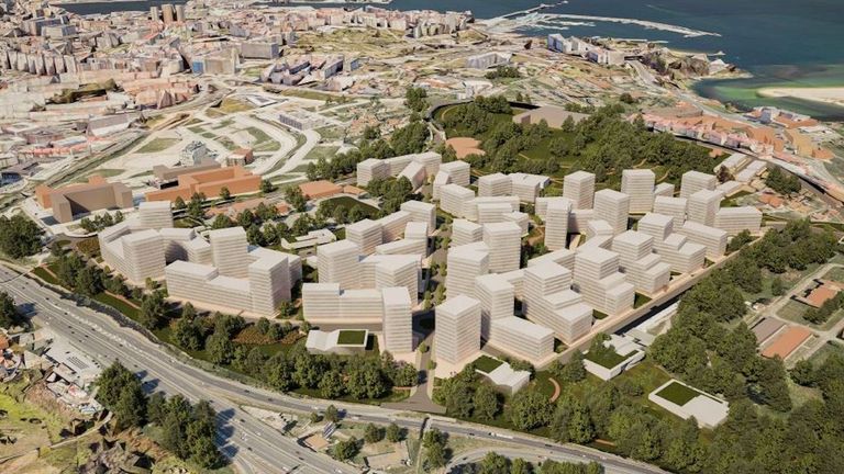 Los nuevos barrios de pisos protegidos miran al modelo urbanístico europeo