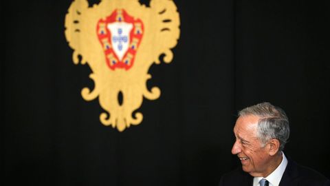 President of Portugal Marcelo Rebelo de Sousa, February 23.