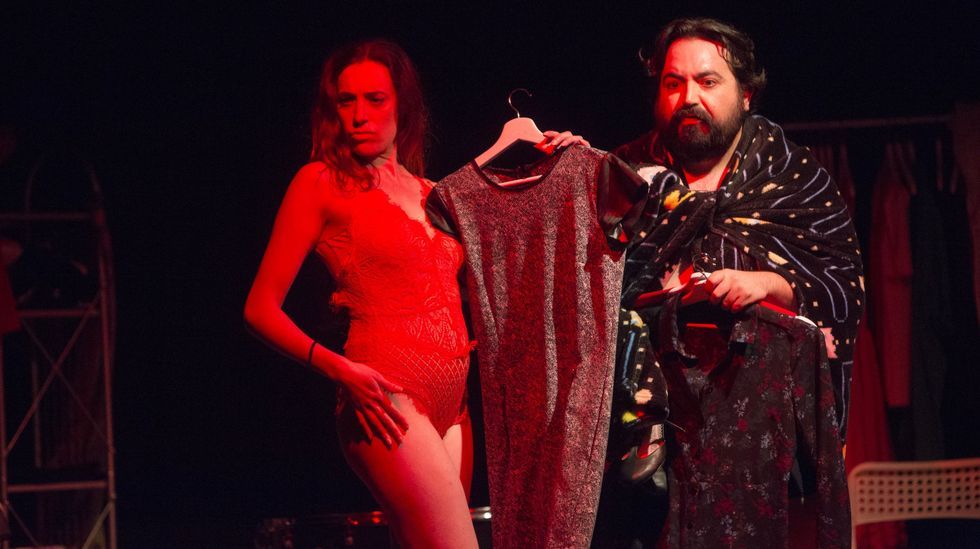 Unha das obras que se te�en visto na Mostra de Teatro Labarta Pose 