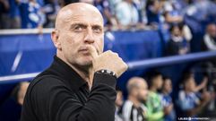 Juli�n Calero, antes del Real Oviedo-Granada