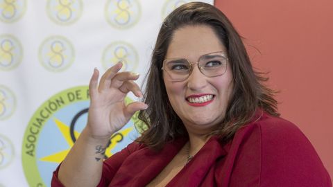 «Necesitamos una accesibilidad plena ya», dice Fátima Granja, presidenta de la Asociación de Personas Sordas de Santiago
