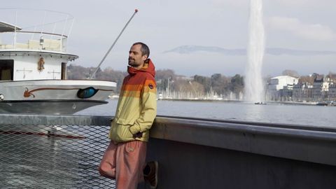 Gorka Cruz, en Ginebra