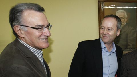 Alfredo García y Rafael Rodríguez Villarino, en una foto de archivo